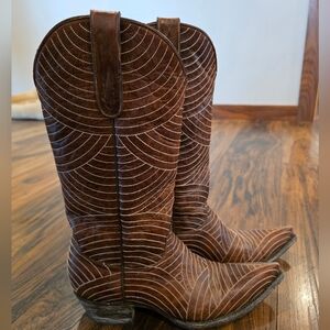 Old Gringo Brown Western Heeled Boots